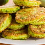 Crêpes aux courgettes au persil très légères