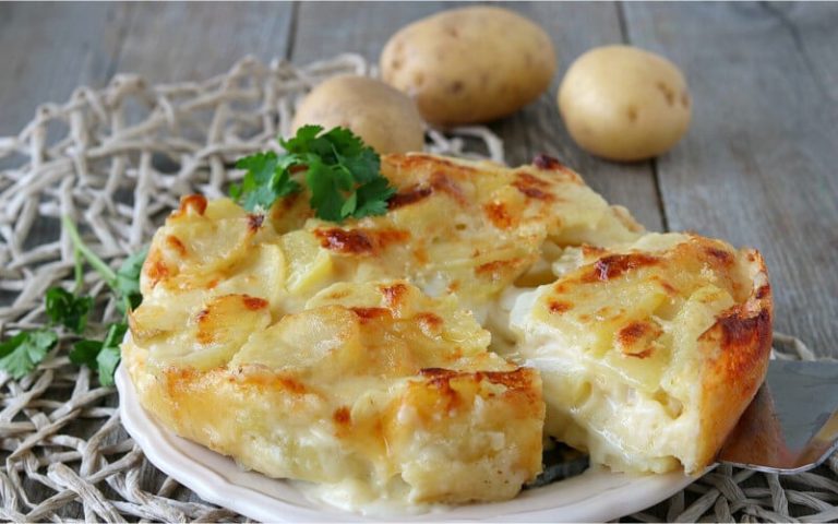 Gâteau de pommes de terre au fromage