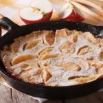 Tarte aux pommes à la poêle