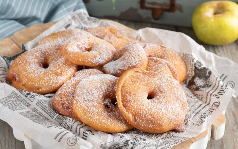 Beignets aux pommes façon Cyril Lignac