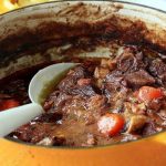 boeuf bourguignon traditionnel pour repas familial