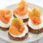 Crostinis au saumon fumé et Philadelphia