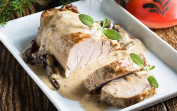 Rôti de veau aux champignons en cocotte – Toutes Recettes