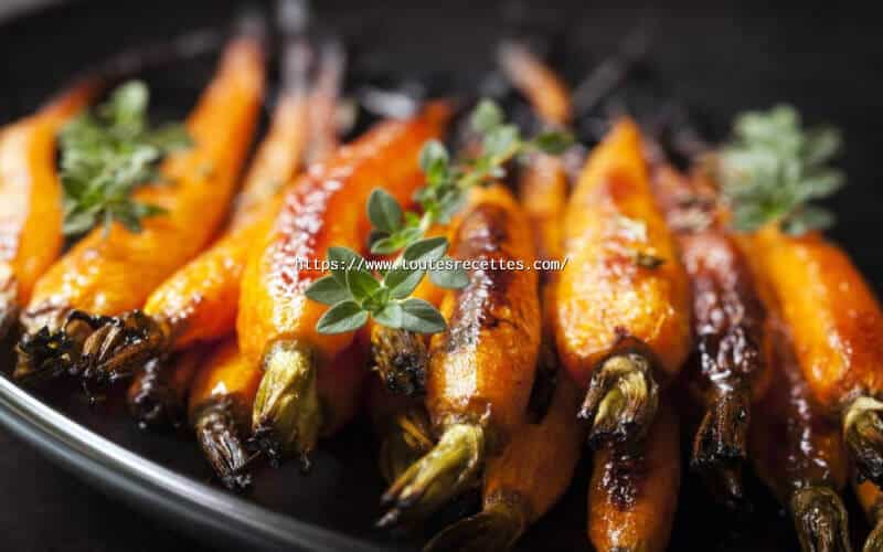 Carottes caramélisées
