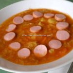 Ragoût de chou aux hot-dogs