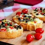 Sandwichs chauds aux champignons et tomates