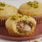 Fondant pistache au cœur chocolat