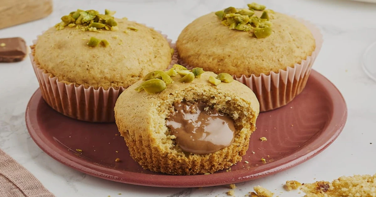 Fondant pistache au cœur chocolat