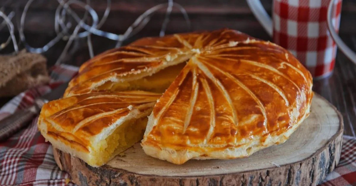 Galette des rois pralinée dessert traditionnel