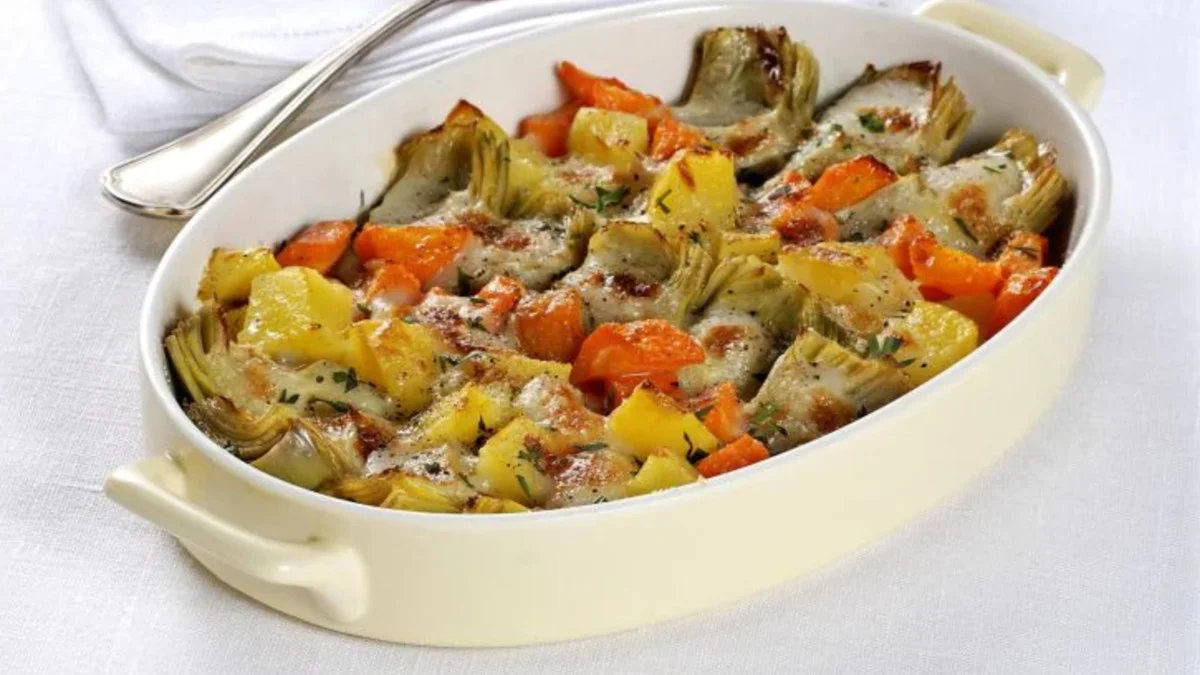 Gratin de légumes d'hiver