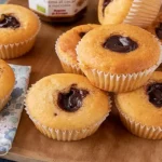 Muffins au coeur moelleux au Nutella
