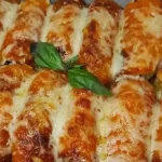 Rouleaux de poivrons farcis aux pommes de terre et au fromage