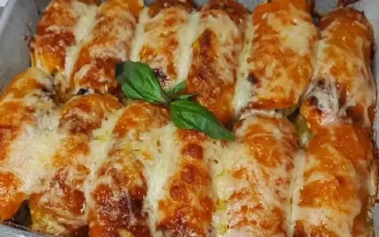 Rouleaux de poivrons farcis un regal
