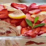 Tiramisu fraises hyper crémeux