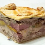 Tourte au foie gras et magret de canard