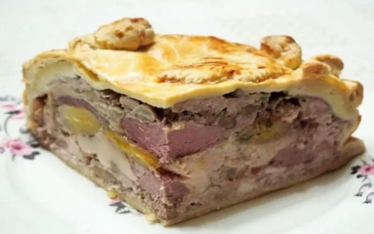 Tourte au foie gras et magret de canard