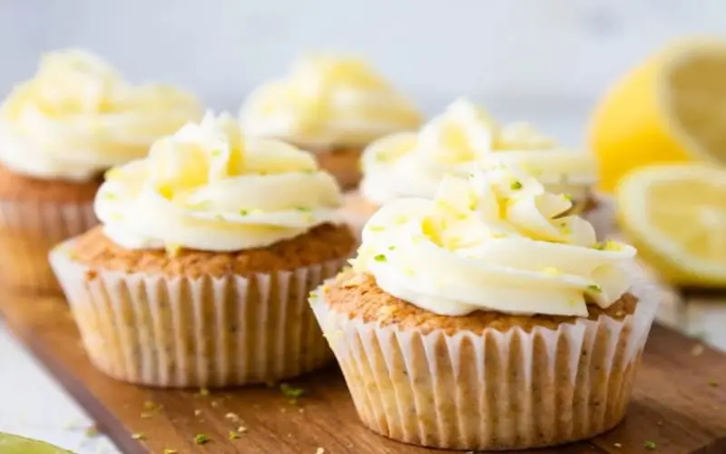 Cupcakes moelleux au citron et à la ricotta