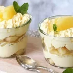 Tiramisu d’ananas crémeux, dessert léger