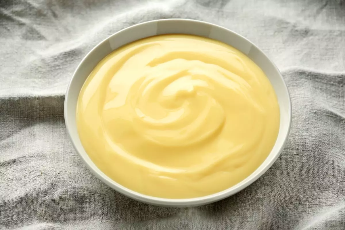 Crème pâtissière à la vanille sans sucre