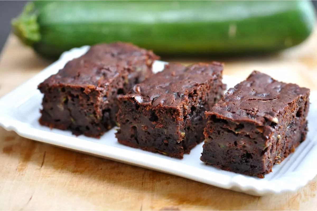 Brownie au chocolat et courgettes facile à réaliser