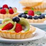 Mini tartelettes aux fruits crème pâtissière