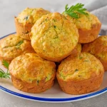 Muffins de courgettes au fromage