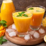 Tropical limonade à la mangue et menthe