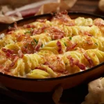 Gratin de pommes de terre au bacon