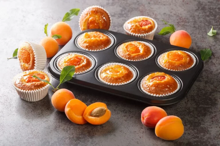 Muffins aux abricots dessert fruité