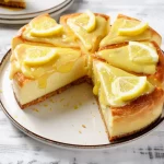Gâteau au fromage blanc et au citron